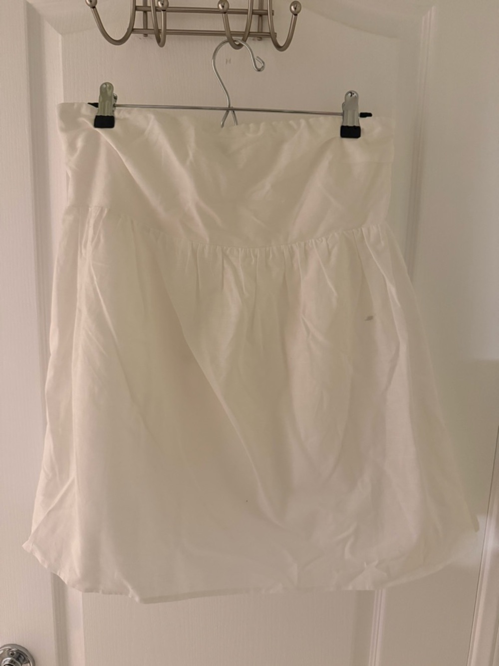 Peppermayo White Babydoll Dress